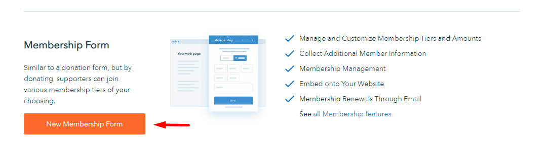 new membership form