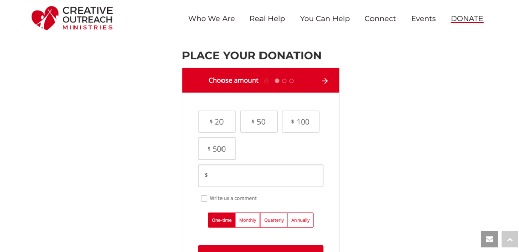 church online donations