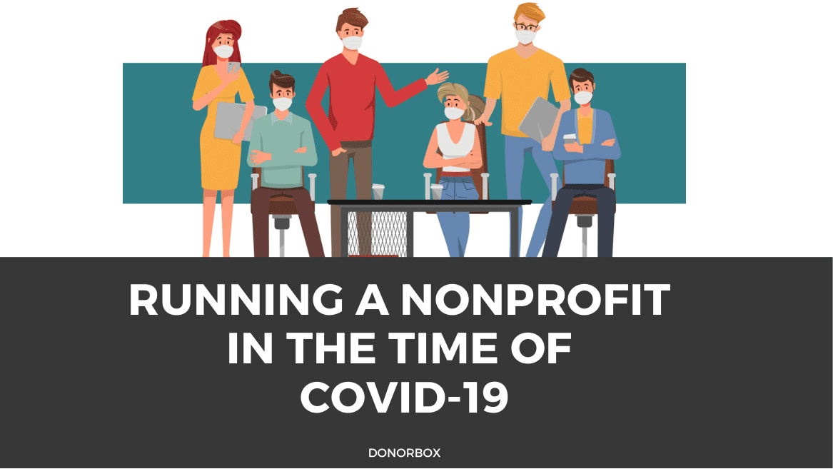 tips to run nonprofit during coronavirus