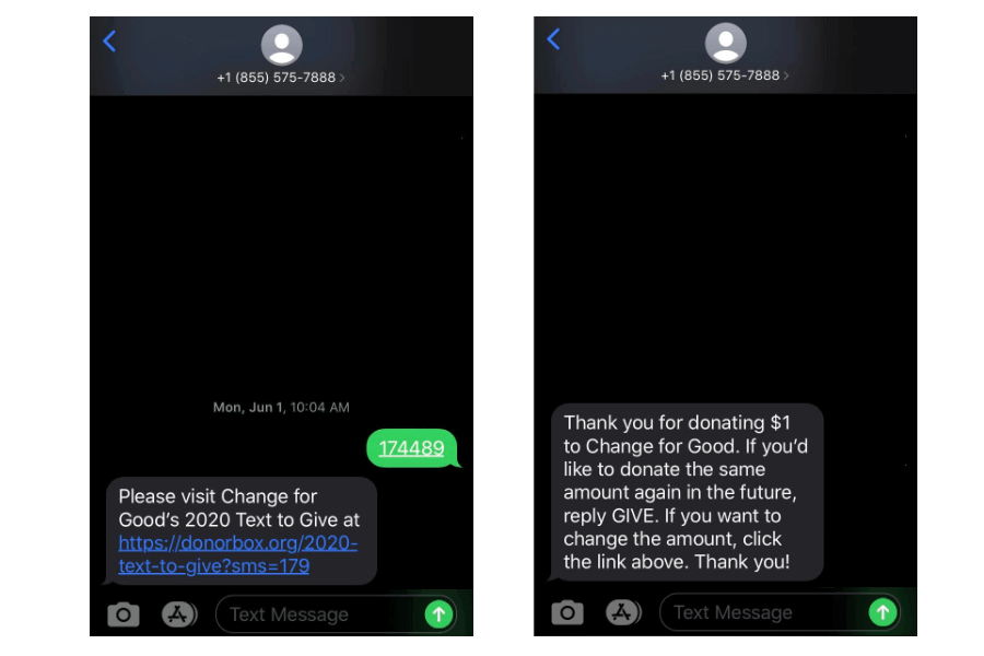 text-to-give for churches