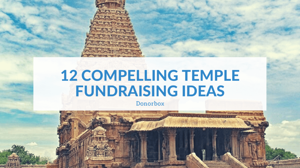 Complete List of Temple Fundraising Ideas