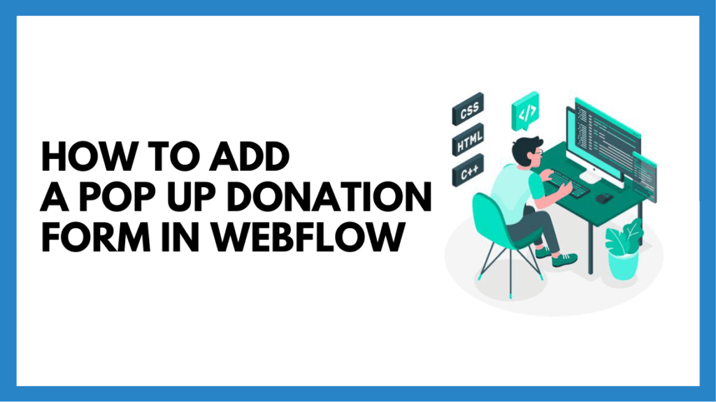 webflow donations