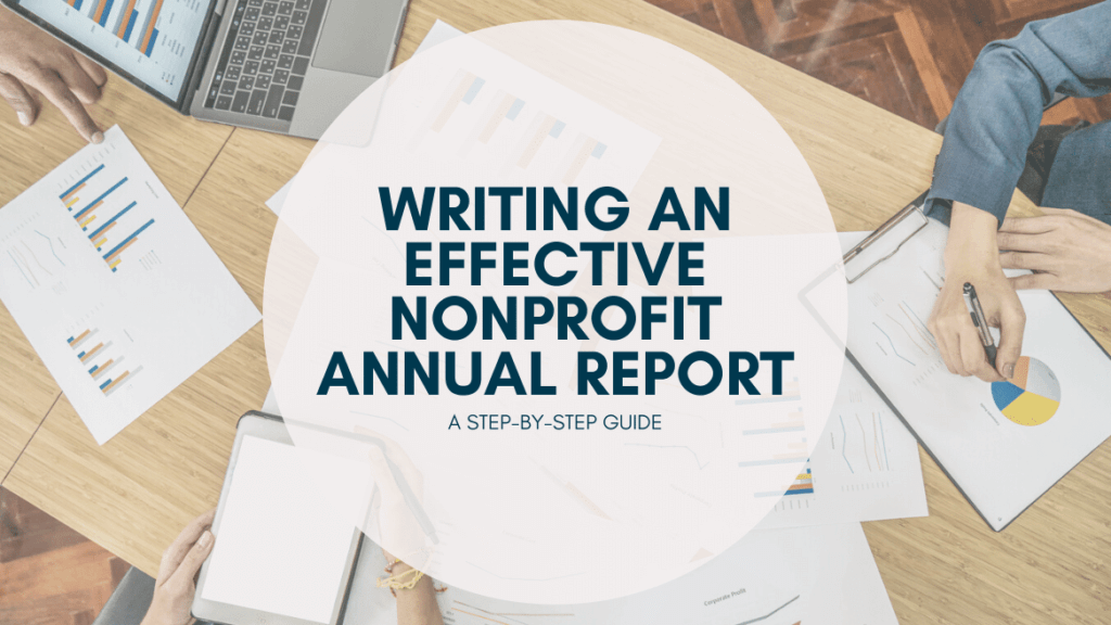 writing nonprofit annual report