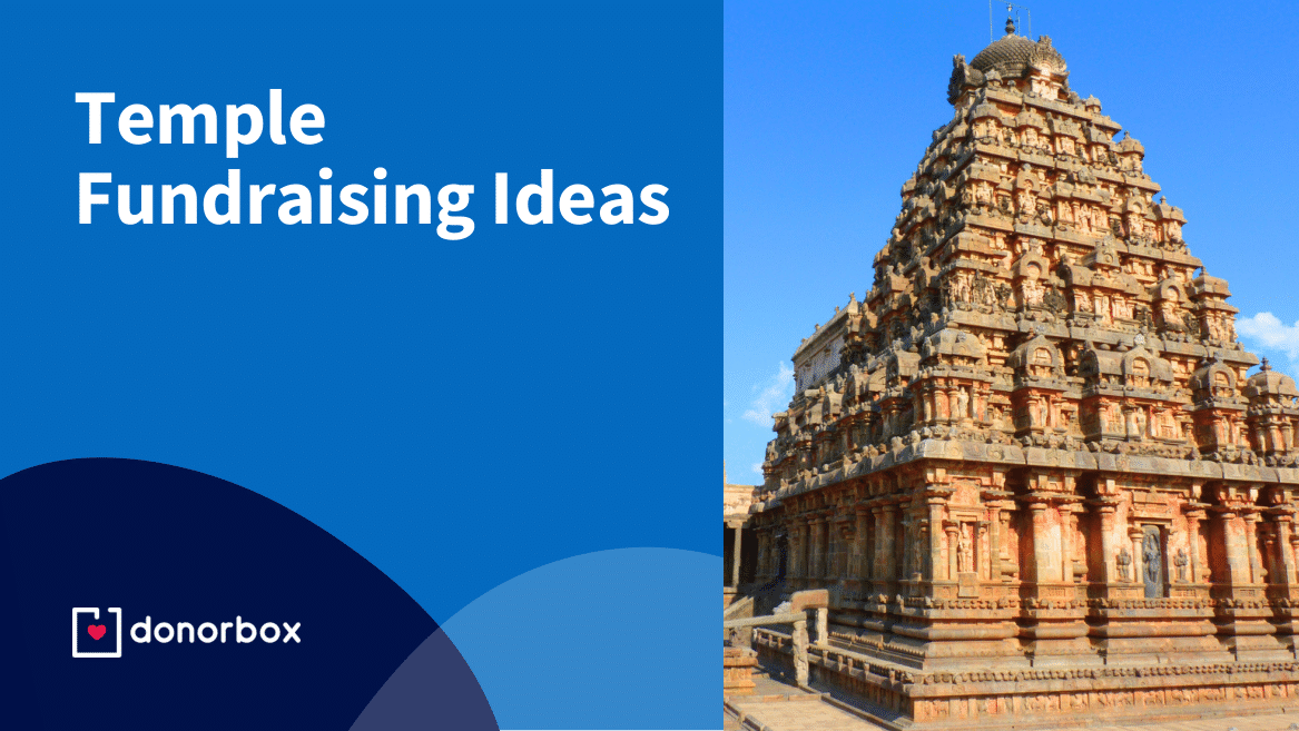 temple fundraising ideas