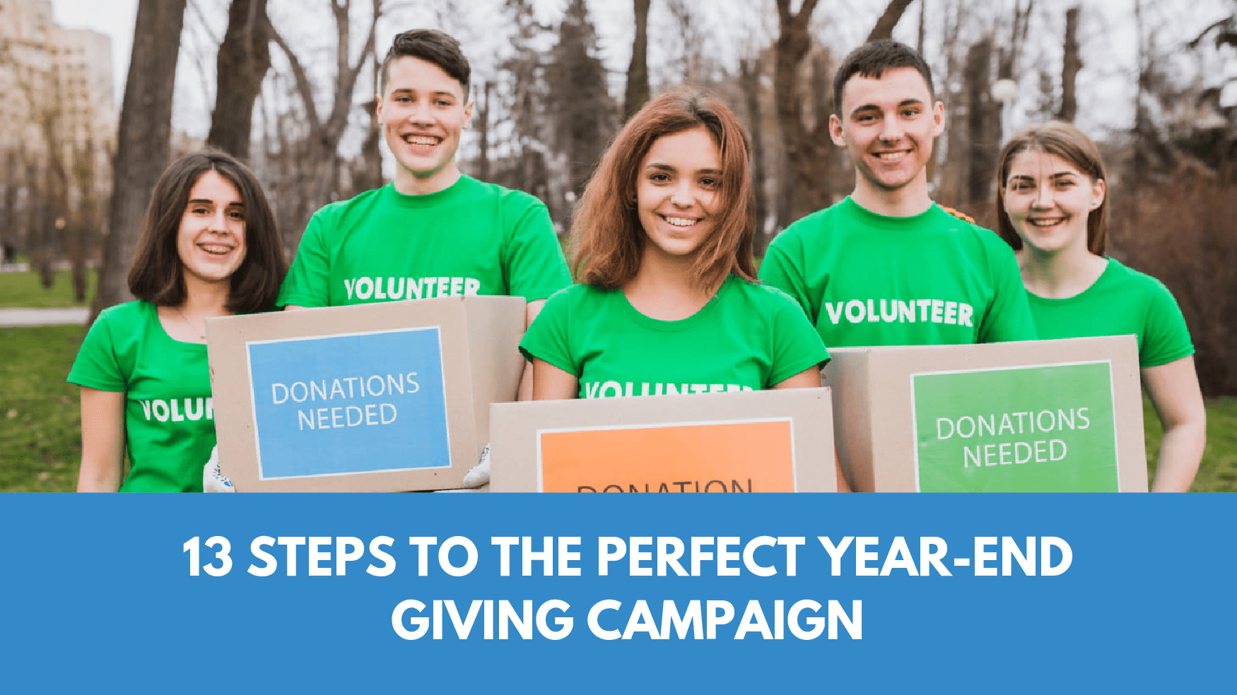 easy steps for year-end giving campaign