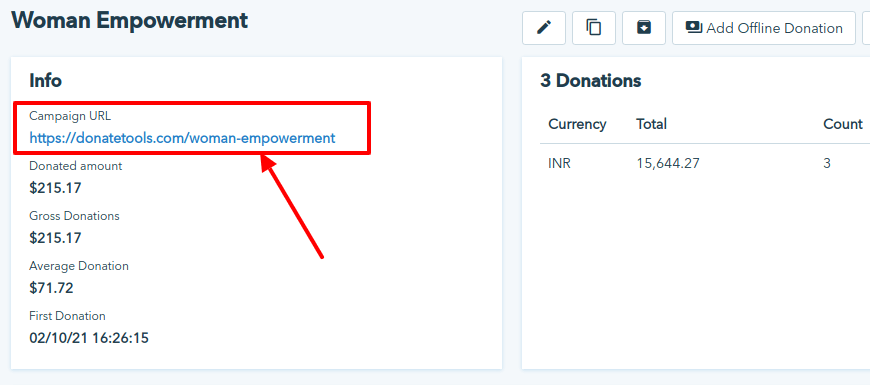 wix donation button