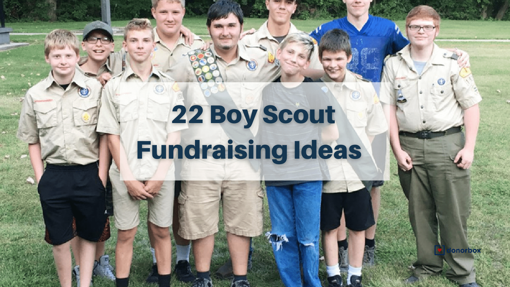 boy scout fundraising ideas