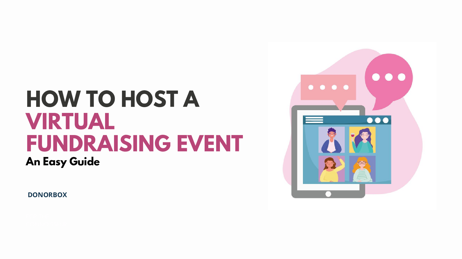 host a virtual fundraising event