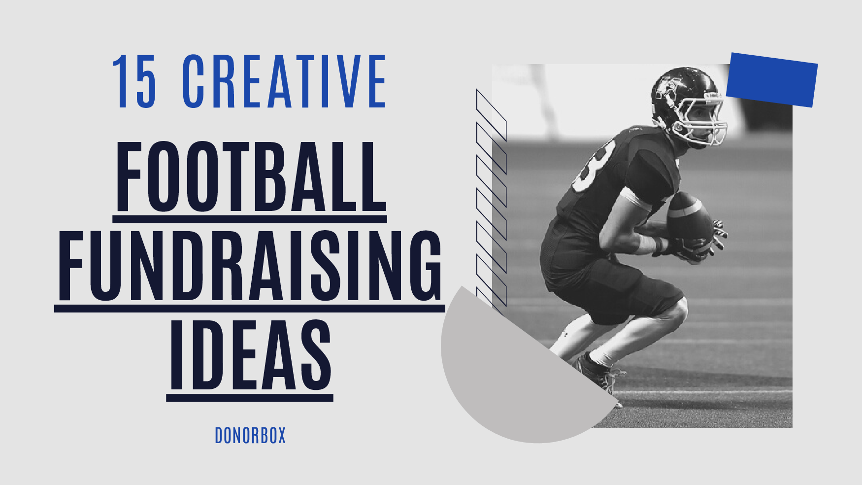 football fundraising ideas