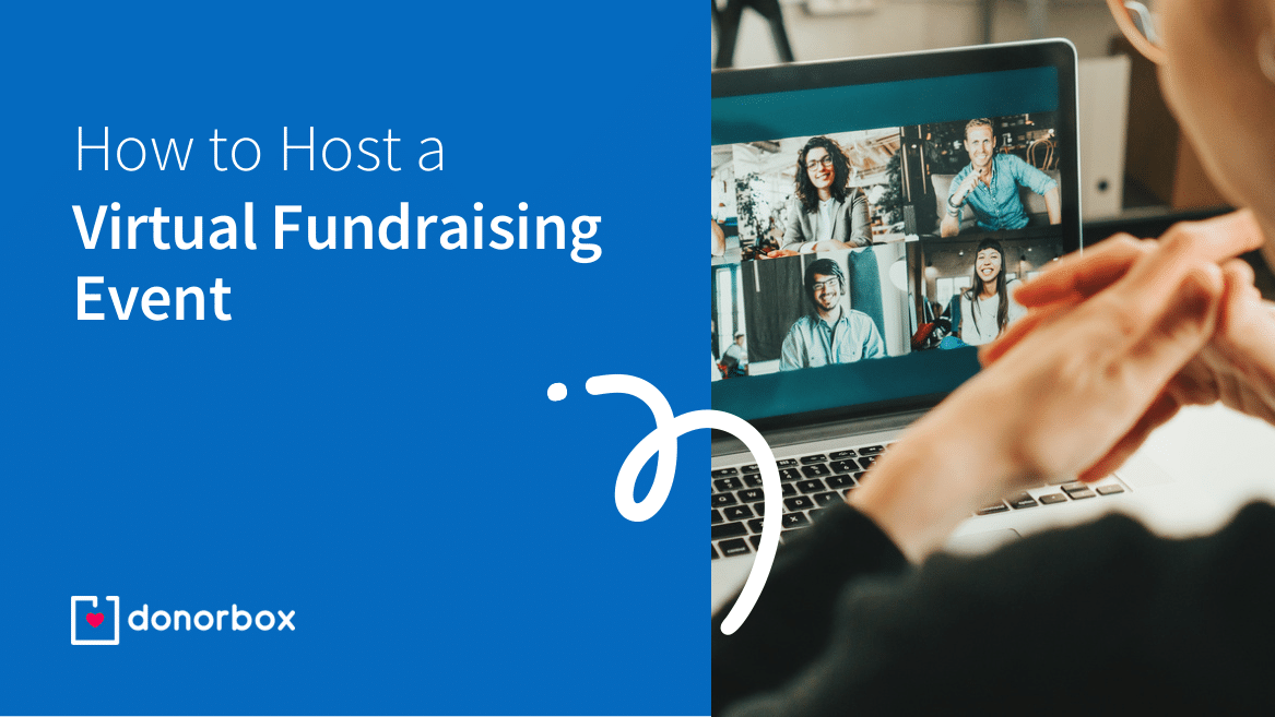 host a virtual fundraising event