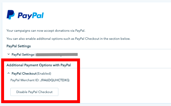 paypal donation fee