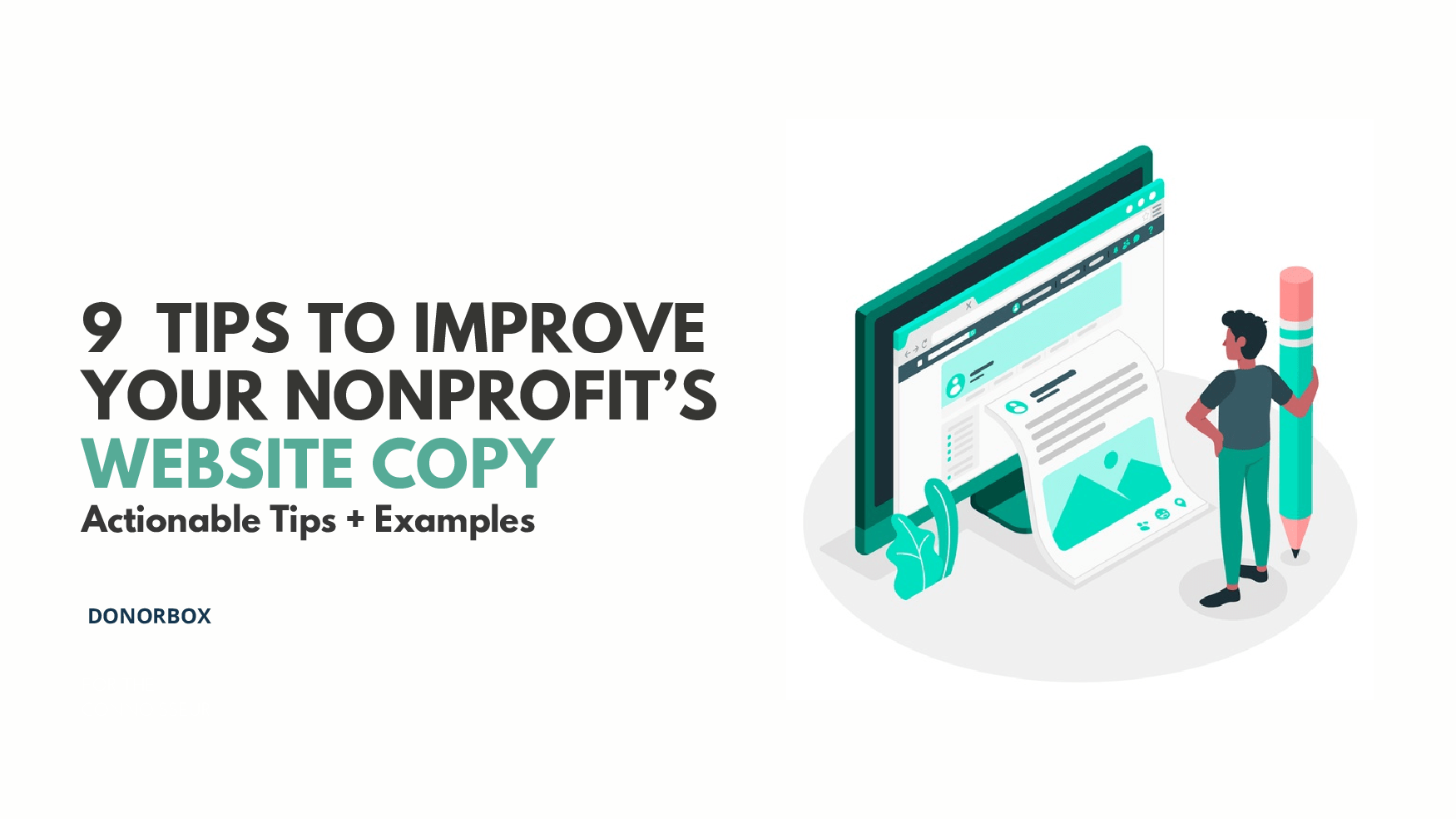 9 Actionable Tips to Improve Your Nonprofit’s Website Copy (+30 Examples)