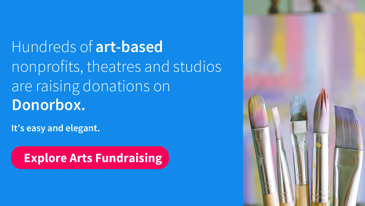 Drama Club Fundraising Ideas - Donorbox Arts Fundraising