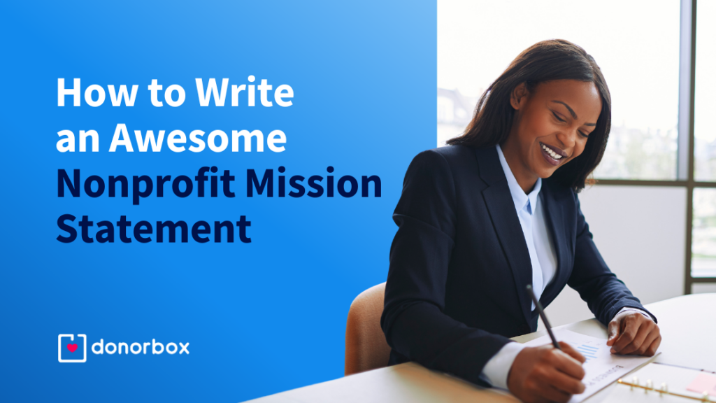 How to Write an Awesome Nonprofit Mission Statement