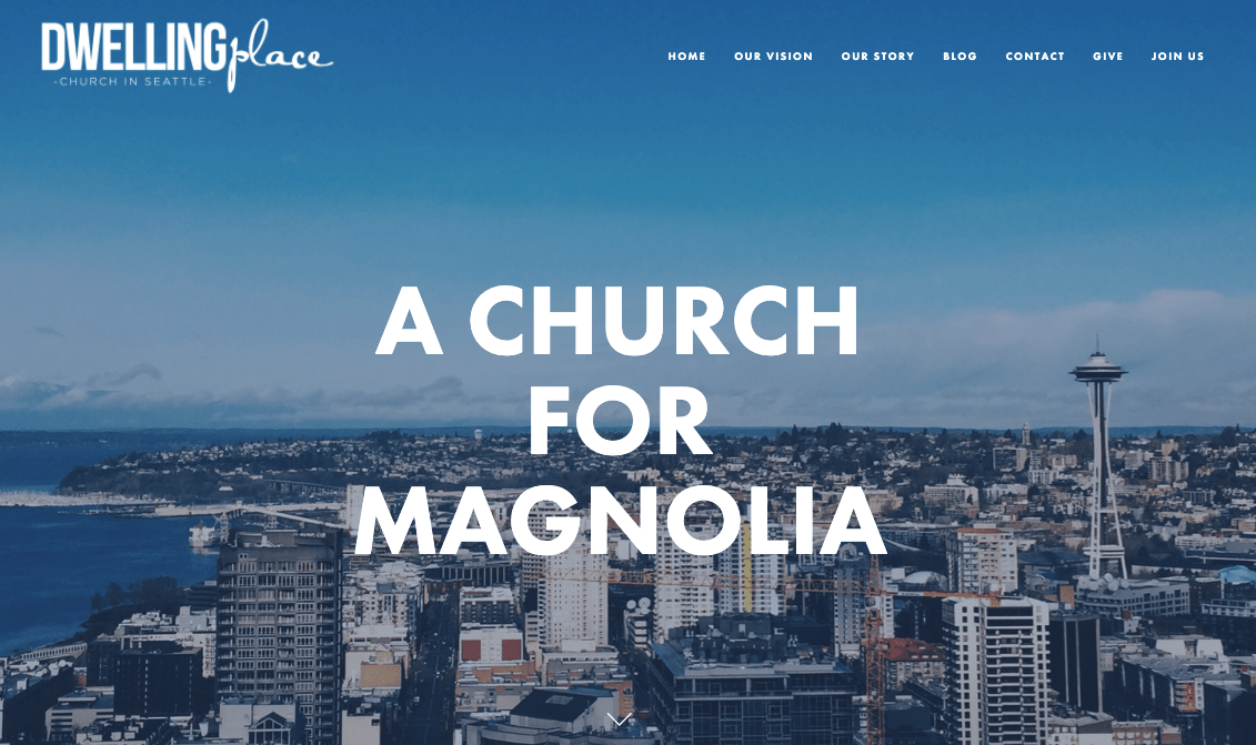 great church websites