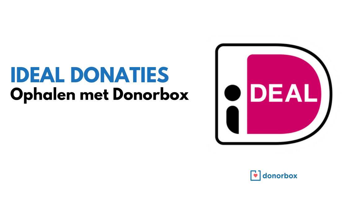iDeal donaties ophalen met Donorbox