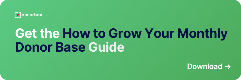 Free Recurring Giving Resource to Grow your Monthly Donor Base