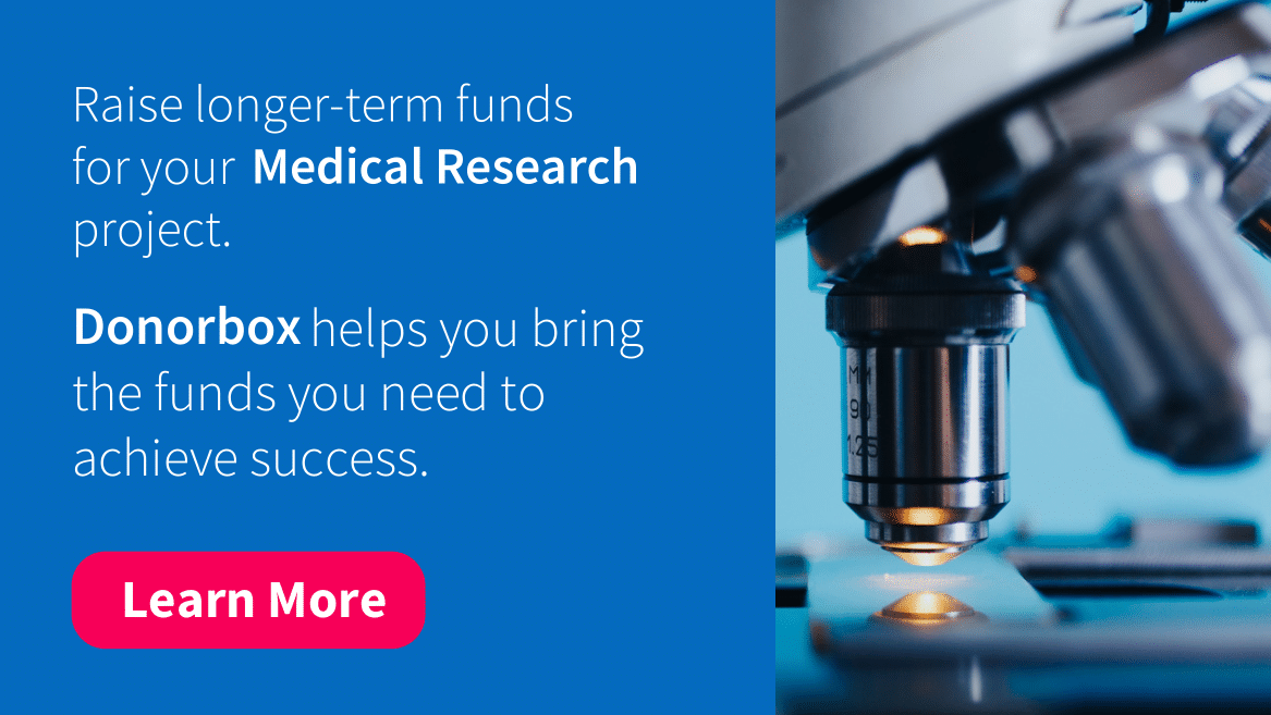 Donorbox Medical Research Fundraising