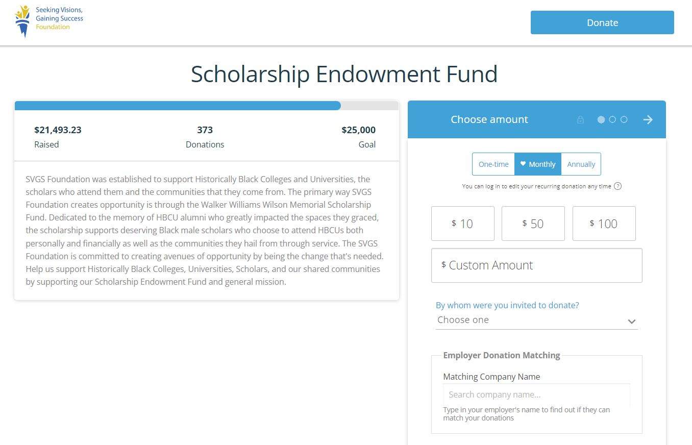charitable endowment