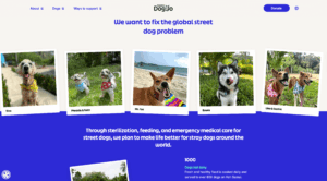 Happy Doggo homepage