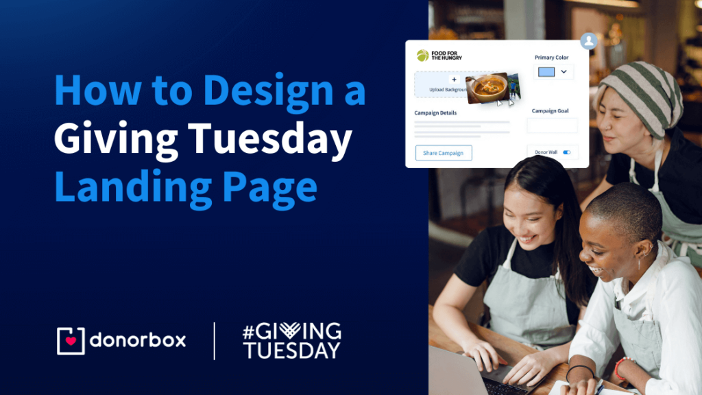 How to Design a Giving Tuesday Landing Page that Drives Donations