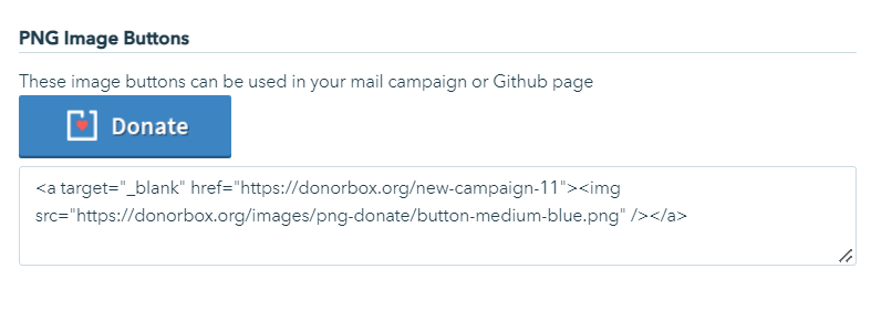 Donorbox Donate Button