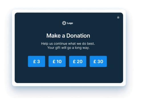 donorbox live kiosk app