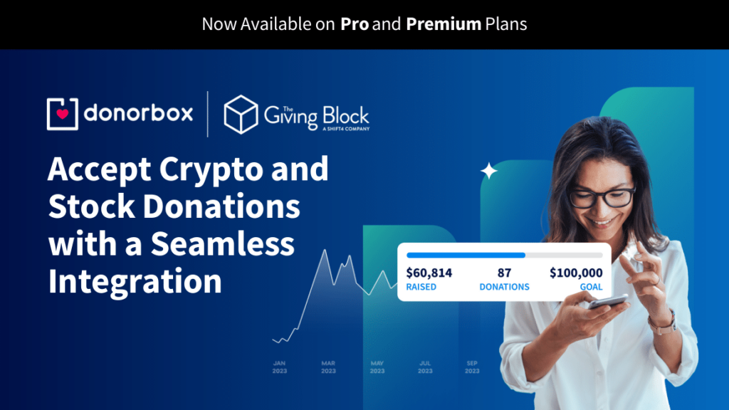 Donorbox and The Giving Block: Accept Crypto and Stock Donations with a Seamless Integration