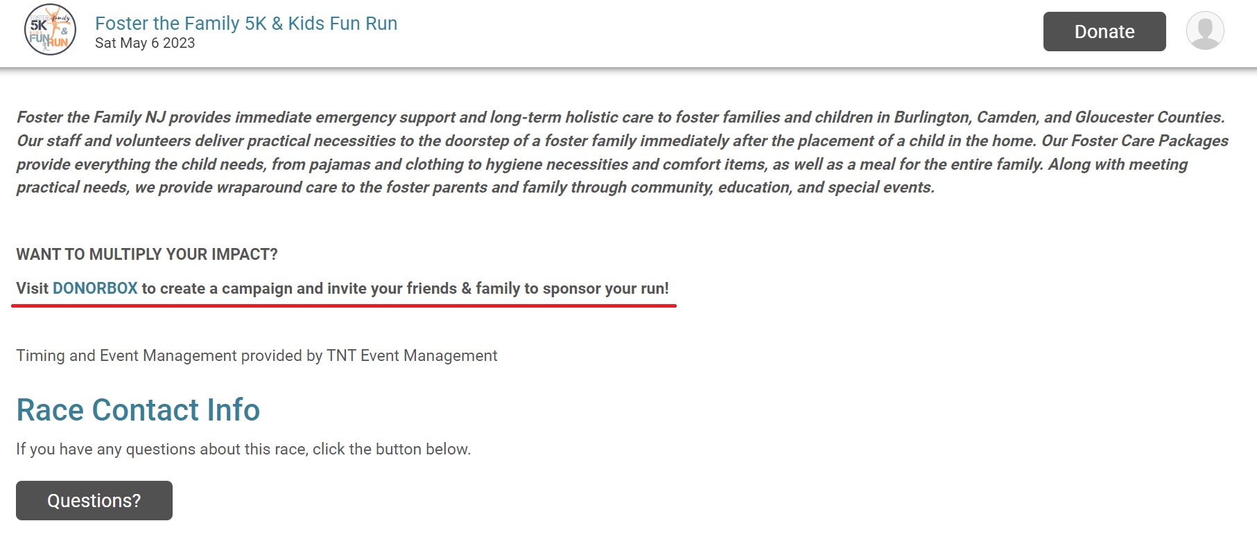 5K Family Fun Run — Love Fund For Kids