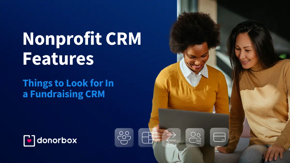 Nonprofit CRM Features