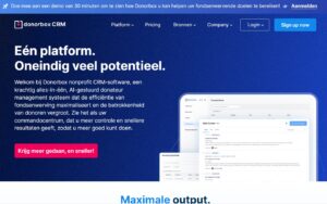 donorbox crm voor non-profitorganisaties