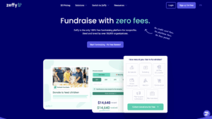 Zeffy Homepage