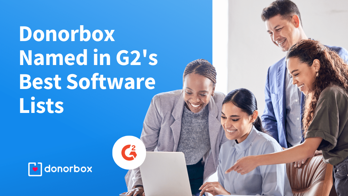 Donorbox Named in G2’s Best Nonprofit Software Products and Best Global Software of 2026 Lists