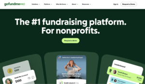 GoFundMe Pro Homepage