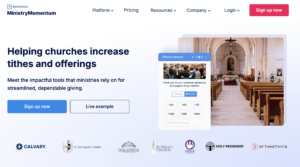 Donorbox MinistryMomentum Banner 